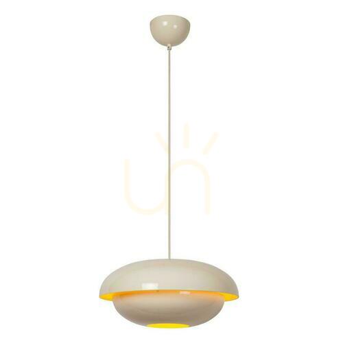 Verifica Lampa suspendată Lucide YOUNES bej metal retro 40 cm 65404/40/38