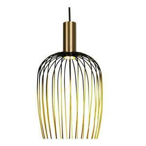 Pendul Lucide AURELIE auriu/negru metal, 30 cm, 21442/01/10 small 5