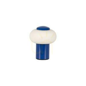 Lampă de masă Lucide GUSTAV LED albastră cu USB 44520/01/35 small 2