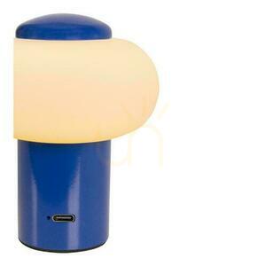 Lampă de masă Lucide GUSTAV LED albastră cu USB 44520/01/35 small 7