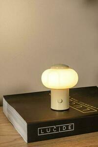 Lampă de masă Lucide Gustav LED bej sticlă 44520/01/38 small 4
