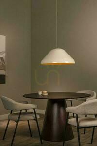 Lampă suspendată Lucide ANDRES bej metal retro 56 cm 65405/56/38 small 4