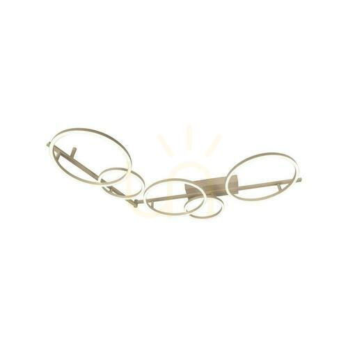 Verifica Plafonieră LED gri-bej Lucide NICOLA 37 W 1600 lm CCT 90 × 170 cm 53113/36/41