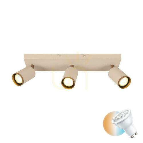 Verifica Plafonieră exterior Lucide Regina 3xGU10 bej aluminiu 53914/03/41