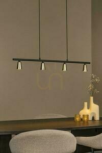 Pendul Lucide TIANA 4xGU10 bej-negru metal, 95 cm, modern 65401/04/05 small 4
