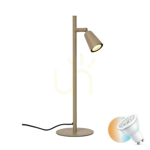 Verifica Lampă de masă Lucide TIANA bej metal modern 65501/01/41