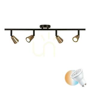 Plafonieră exterior Lucide TIANA bej negru metal 4x GU10 65901/04/05 small 0