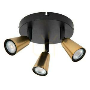 Spot de tavan șampanie Lucide TIANA 65901/13/05 3×GU10 max. 25 W small 2
