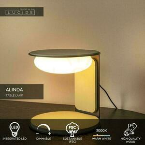 Lampă de masă Lucide ALINDA verde LED 9W cu USB 77591/15/33 small 3