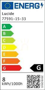 Lampă de masă Lucide ALINDA verde LED 9W cu USB 77591/15/33 small 9