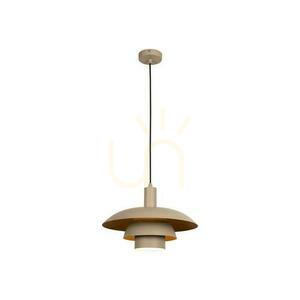 Pendul Lucide Bruno Bej Metal Retro 38 cm 21444/38/41 small 1