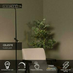 Lampă de podea Lucide Celeste negru LED 21W 174 cm 03745/25/30 small 3