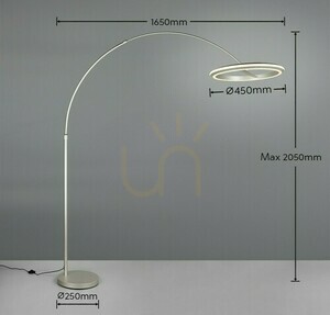 Lampă de podea Trio AMADOR 442410107 small 6