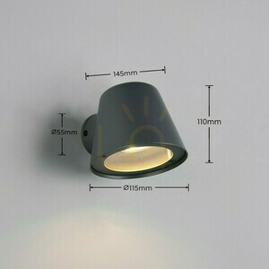 Lampă de perete pentru exterior Trio BENI 260360142 small 5