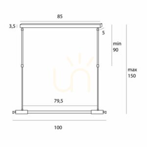 Lampă suspendată Max Light Flusore P0660D aur periat LED 12W 3000K dimabil small 0