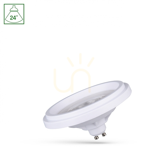 Verifica Bec LED Ar111 GU10 230V 5.5W Basic 2 Smd 24 St NW Spectrum alb