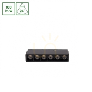 Sistem Shift Basic Grid Xs lumină liniară 110mm 6W 4000 K negru. small 0
