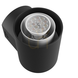Lampă de perete pentru exterior Stella Round Wall GU10 6W CCT 230V 270 St IP44 Ik08 155 X160 X230mm Black Round Façade. 3 Lampă de perete pentru exterior Stella Round Wall GU10 6W CCT 230V 270 St IP44 Ik08 155 X160 X230mm Black Round Façade. small 3