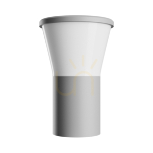 Lampă de perete pentru exterior Stella Round Wall GU10 6W CCT 230V 270 St IP44 Ik08155 X160 X230mm Grey Round Facade. small 1