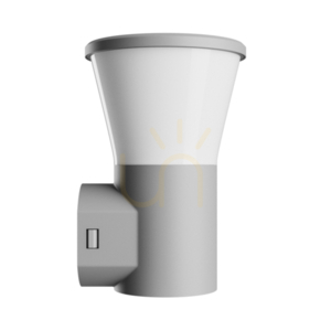 Lampă de perete pentru exterior Stella Round Wall GU10 6W CCT 230V 270 St IP44 Ik08155 X160 X230mm Grey Round Facade. small 2