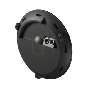 Plafond Nymphea Omni Black Sense E27 230V IP65 Ik08 Fi300 X90mm Senzor de mișcare rotund negru small 3