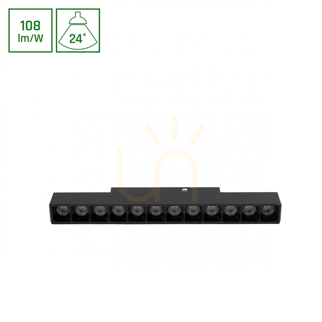 Verifica Sistem Shift Basic Grid S corp de iluminat liniar 220mm 12W 3000 K negru Sistem Shift Basic Grid S corp de iluminat liniar 220mm 12W 3000 K negru