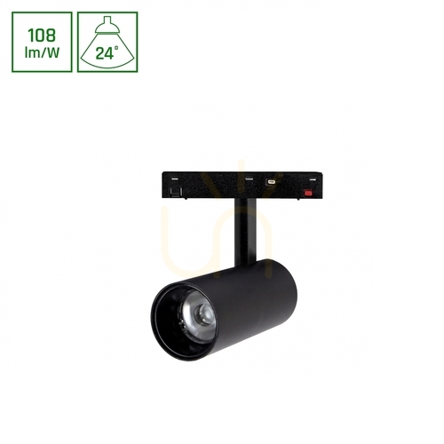Verifica Spot pentru sistemul de bare Shift Basic Spotm Corp de iluminat direcțional 50 X110 X170mm 12W 4000 K Negru.