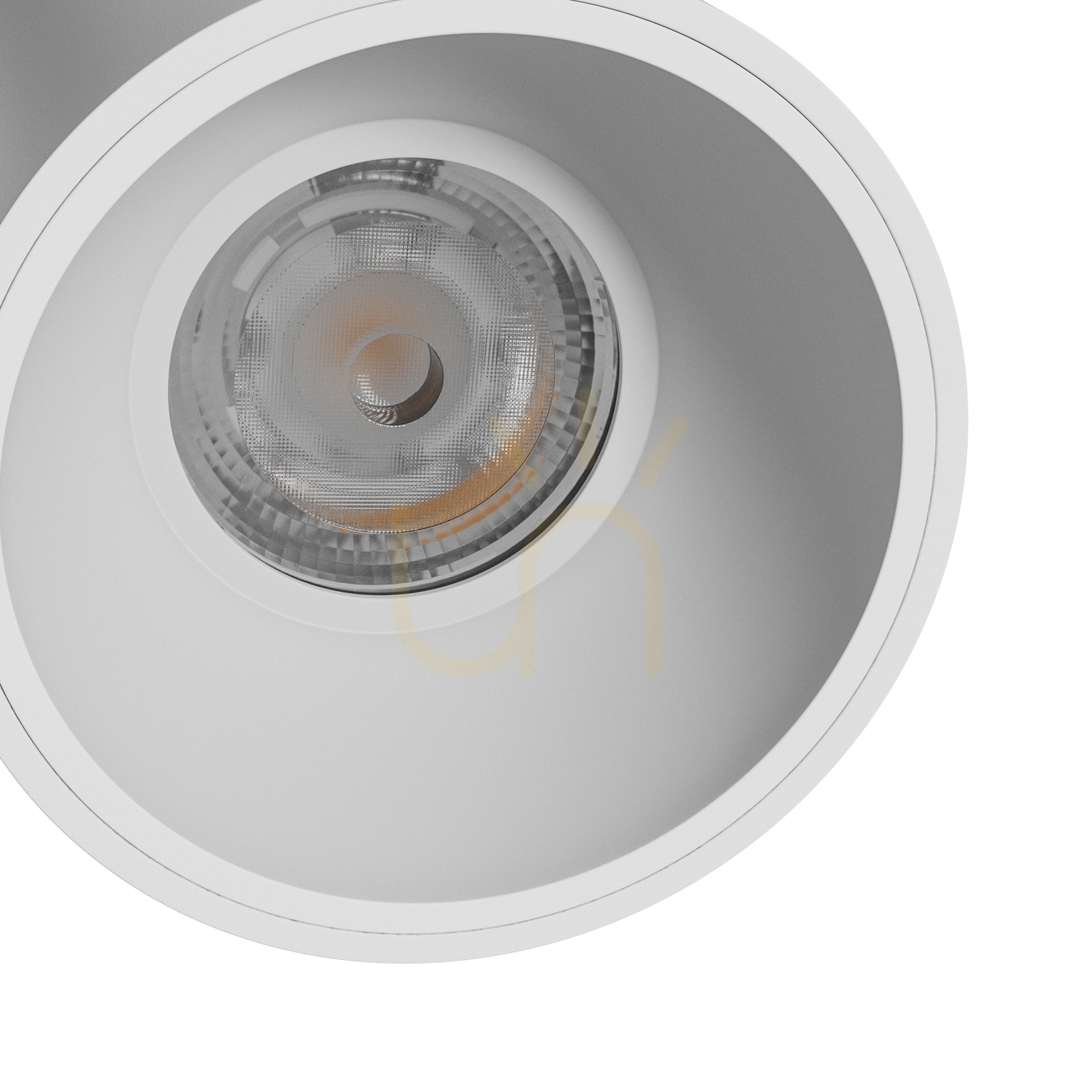 Afişa Downlight ORBITO montat la suprafață 10W NW 230V 40 St IP44 Ugr<19 Ra90 Fi75 X100mm Alb rotund 5 ani Downlight ORBITO montat la suprafață 10W NW 230V 40 St IP44 Ugr<19 Ra90 Fi75 X100mm Alb rotund 5 ani