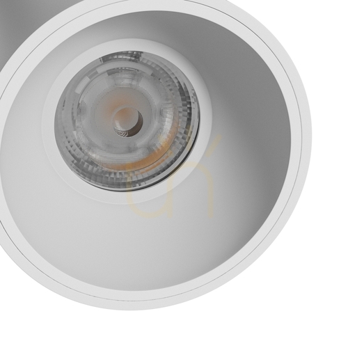 Verifica Downlight ORBITO montat la suprafață 10W WW 230V 40 St IP44 Ugr<19 Ra90 Fi75 X100mm Alb rotund 5 ani
