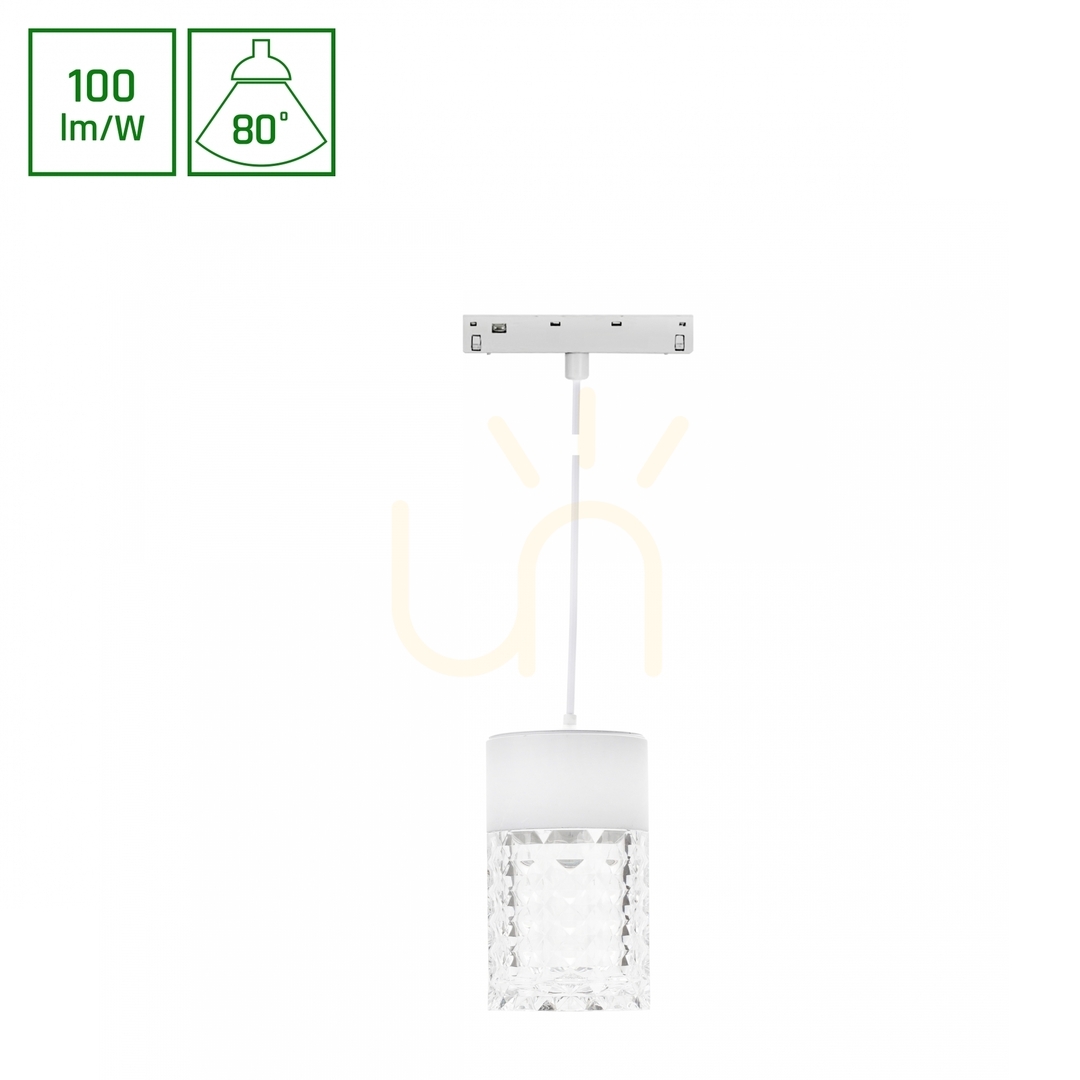 Verifica Sistem Shift Lampă suspendată Hangit Basic Crystal 55 X110mm (fir 1100) 7W 4000 K alb. Sistem Shift Lampă suspendată Hangit Basic Crystal 55 X110mm (fir 1100) 7W 4000 K alb.
