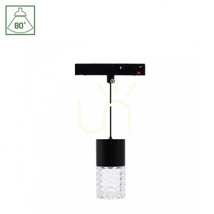 Sistem Shift Basic Hangit Crystal Suspension Lampă 55 X110mm (1100 Wire) 7W 2700 K Negru. small 1