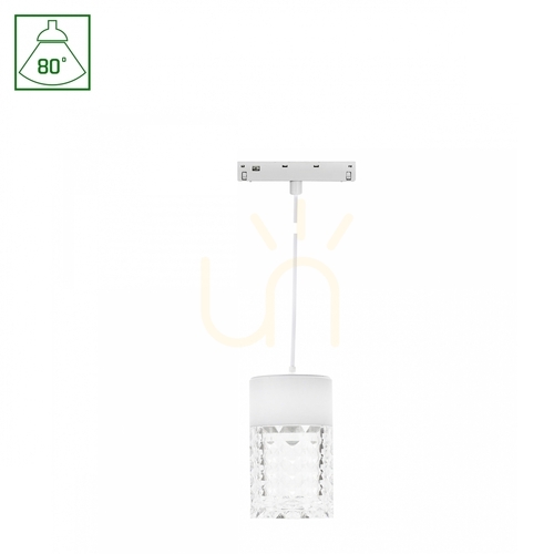 Verifica Sistem Shift Lampă suspendată Hangit Basic Crystal 55 X110mm (1100 Wire) 7W 2700 K Alb.