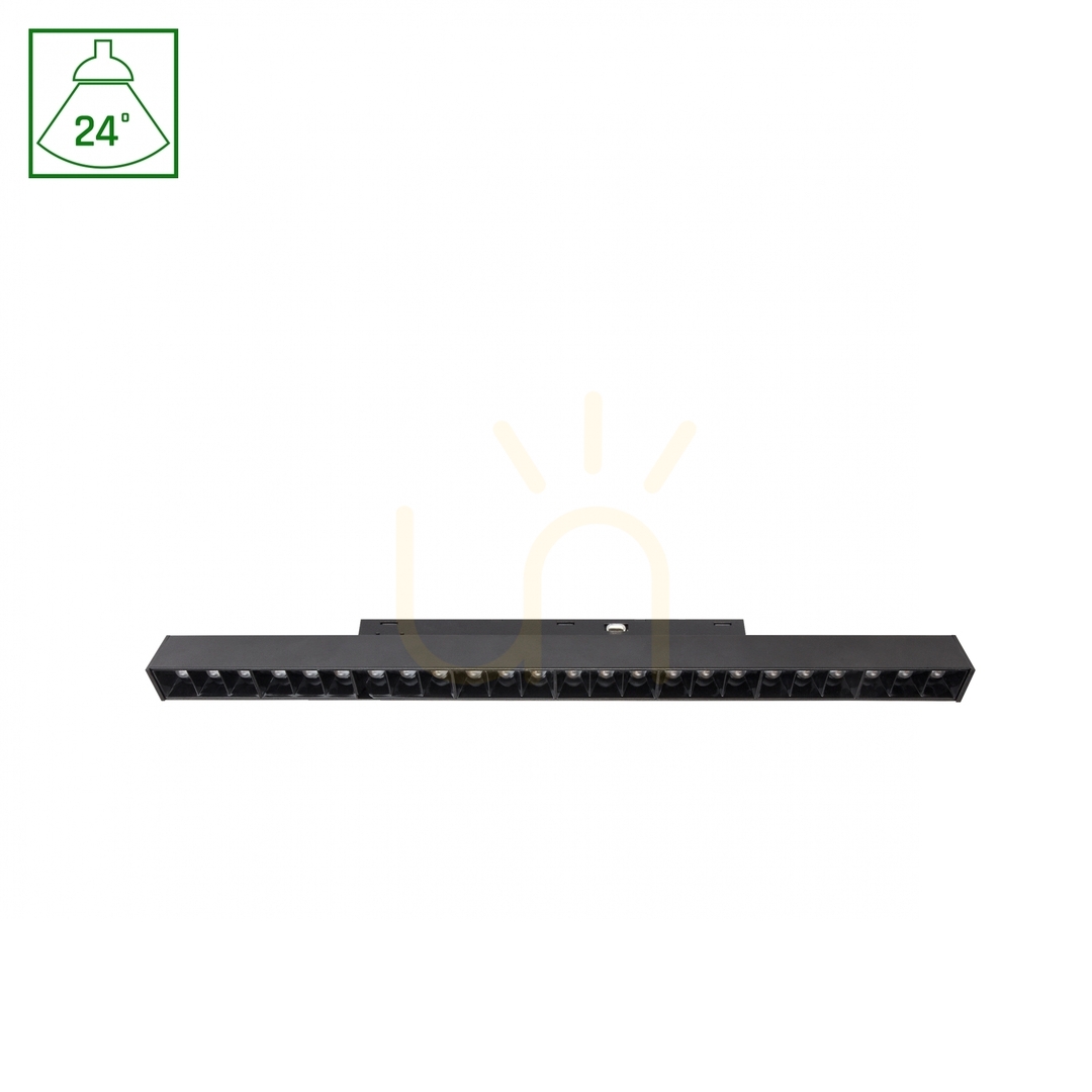 System Shift Basic Gridm Linear Light 330mm 18W 3000 K Black.