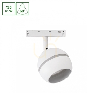 Sistem Shift Basic Globe Ring Light Fixture 90mm 10W 4000 K alb. 0 Sistem Shift Basic Globe Ring Light Fixture 90mm 10W 4000 K alb. small 0