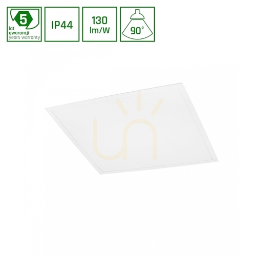 Verifica Panou LED ALGINE Backlight 36W NW 230V 90 St IP44 Ugr<19 Ra90 600 X600 X32 Alb 5 ani