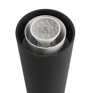Coloana Stella GU10 6W CCT 230V 270 St IP44 Lampă de exterior în picioare Ik08 175 X722mm Negru rotund. small 3