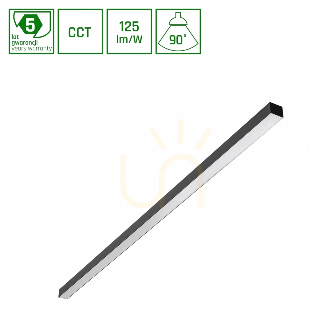 Verifica ALLDAY BASIC Bară de iluminat 50W 3 CCT 230V 90st IP20 1503x42x37mm Negru Pr Ugr<19 5 ani garanție. ALLDAY BASIC Bară de iluminat 50W 3 CCT 230V 90st IP20 1503x42x37mm Negru Pr Ugr<19 5 ani garanție.