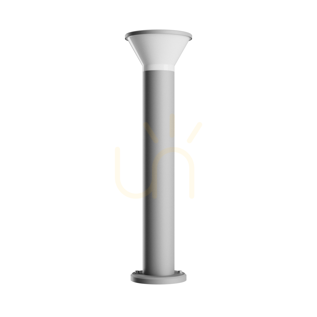 Vedere Lampă de exterior Stella rotundă GU10 6W CCT 230V 270 St IP44 Ik08 210 X765mm gri rotund. Lampă de exterior Stella rotundă GU10 6W CCT 230V 270 St IP44 Ik08 210 X765mm gri rotund.
