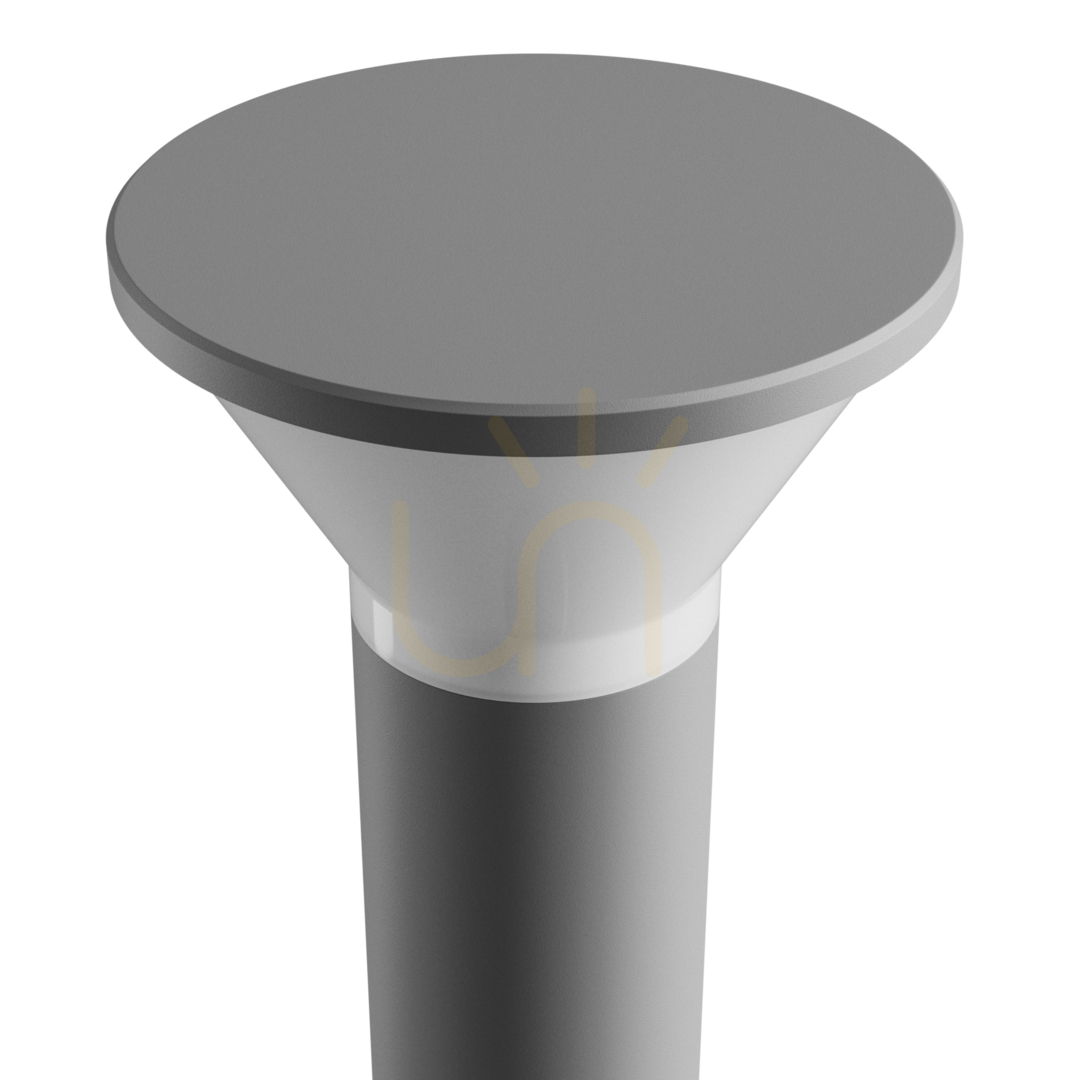 previzualizare Lampă de exterior Stella rotundă GU10 6W CCT 230V 270 St IP44 Ik08 210 X765mm gri rotund. Lampă de exterior Stella rotundă GU10 6W CCT 230V 270 St IP44 Ik08 210 X765mm gri rotund.