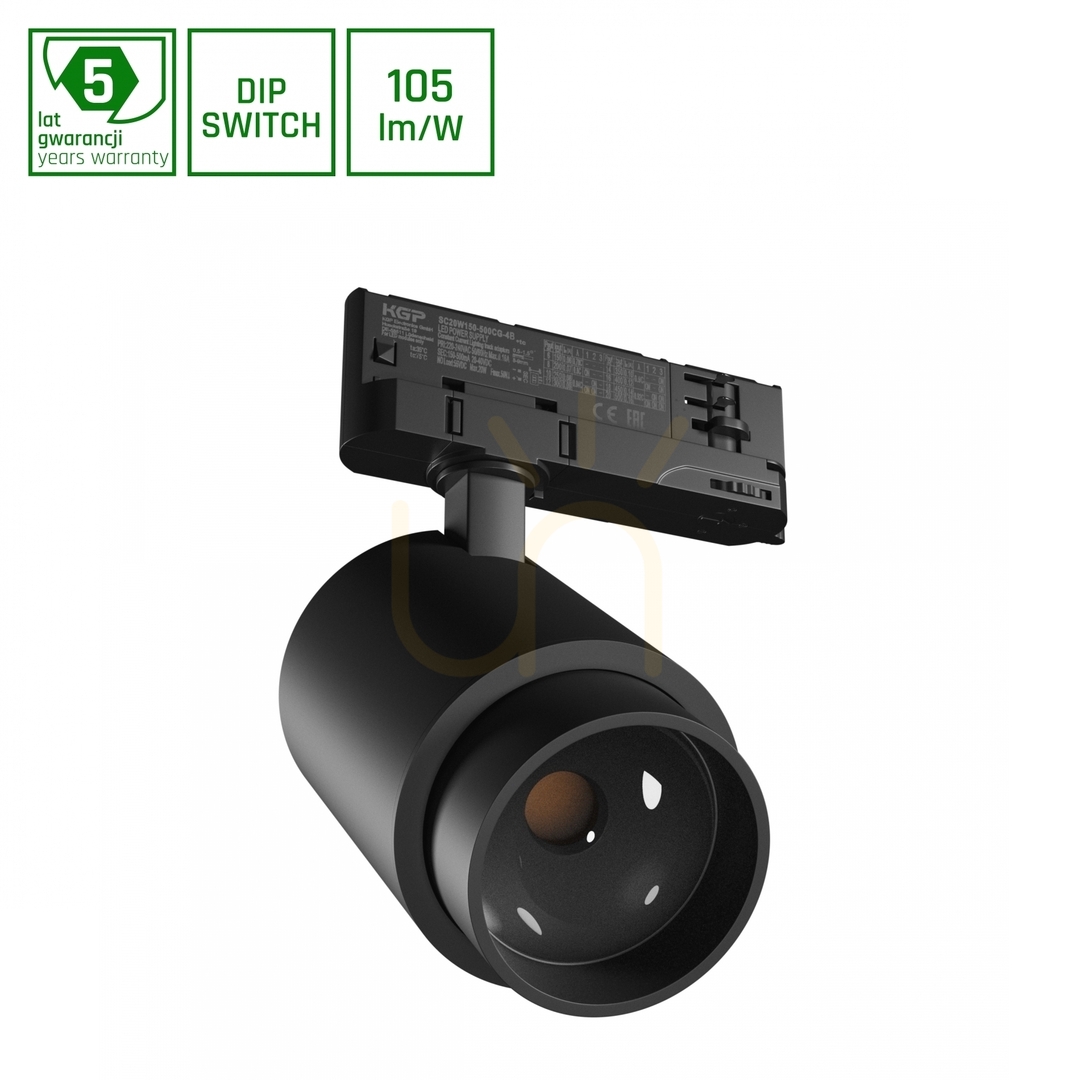 Verifica PAVA POINT Spot de bară pentru bară 3 F 6 20W 230V NW 8 45 St IP20 Ra90 82 X160 X222mm Negru 5 ani garanție. PAVA POINT Spot de bară pentru bară 3 F 6 20W 230V NW 8 45 St IP20 Ra90 82 X160 X222mm Negru 5 ani garanție.