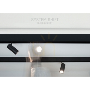Spot pentru șină magnetică Spectrum LED Shift Smart Spot S 6 W CCT negru 24° small 10