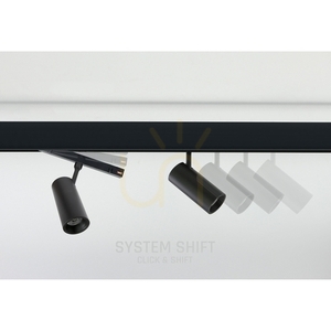 Spot pentru șină magnetică Spectrum LED Shift Smart Spot S 6 W CCT negru 24° small 2