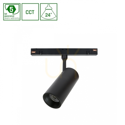 Verifica Spot pentru Busbars System Shift Smart Spotm Corp de iluminat direcțional 44x100x145mm 10W 24st Black CCT/Dim 5 ani garanție.