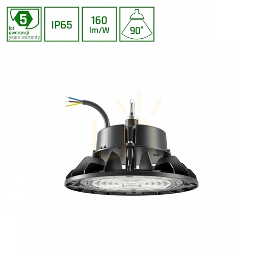 Verifica PLATEO 4 Lampă tehnică High Bay 100 W/75 W/55W NW 230V 90 St IP65 Ik09 220 X135mm negru 5 ani garanție. De la Reg. Putere 0 10
