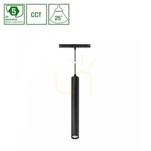 Sistem Shift Smart Hangit Suspensie lampă 40x297 (cablu 900mm) 12W 25st negru CCT/Dim 5 ani garanție. small 0