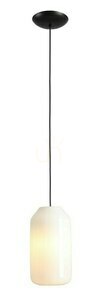 Pendul Aldex Flask Orchid M din sticlă opală, 19 cm – 8500G1_M small 0