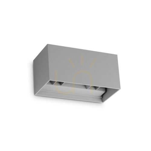 Verifica Lampă de perete exterior Ideallux ATOM antracit LED 3000K IP54 Ø20 cm 366883