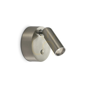 Aplică LED Ideallux BEAN 364810 argintie 8 cm small 0