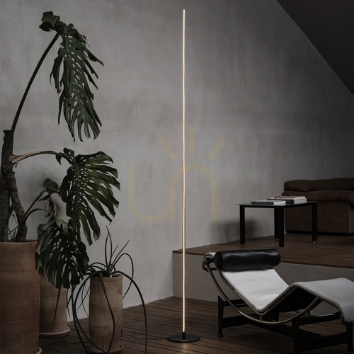 Verifica Lampadar Ideallux Blade negru LED dimabil Ø25 cm 368658
