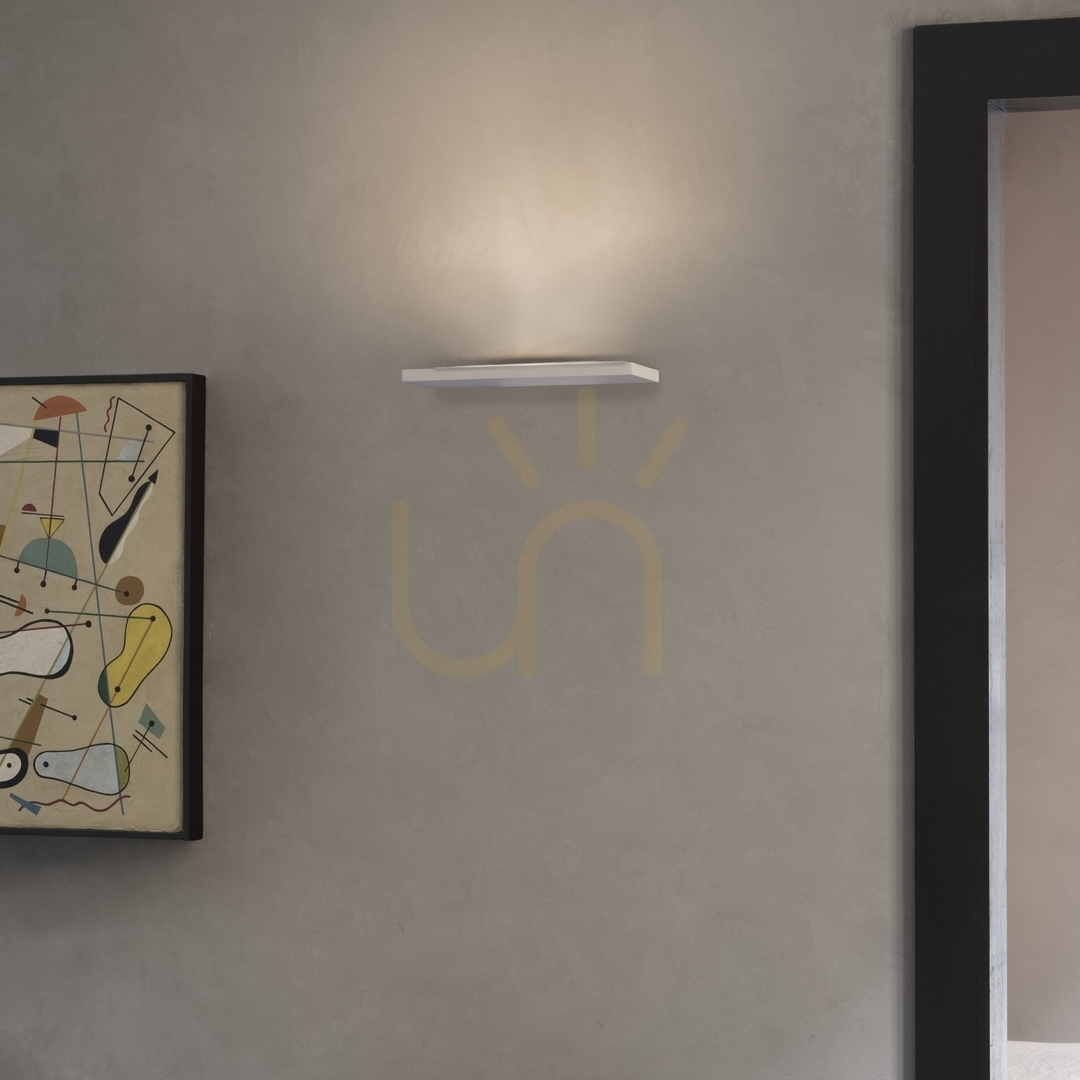 Vedere Aplica LED de perete Ideallux BLOCK alba 23 cm 20W 350523 Aplica LED de perete Ideallux BLOCK alba 23 cm 20W 350523